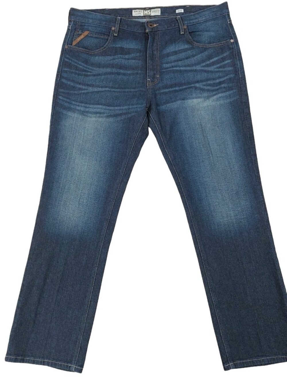 Ariat M5 Legacy Stackable Straight Leg Jeans 40x32, Stretch Denim, Durham Wash